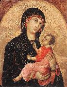 Duccio di Buoninsegna Madonna and Child (no. 593)  dfg oil painting on canvas